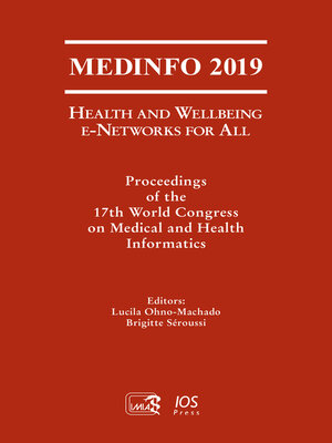 cover image of MEDINFO 2019
